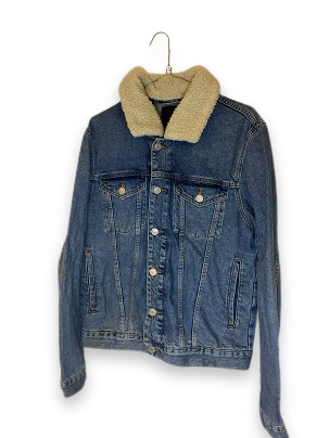 Rubynee Vintage y2k River Island Blue Denim Jackets for Men size M