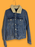 Rubynee Vintage y2k River Island Blue Denim Jackets for Men size M