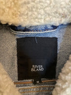 Rubynee Vintage y2k River Island Blue Denim Jackets for Men size M