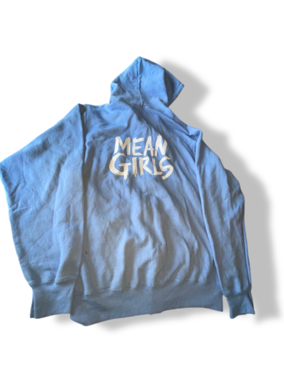 Vintage Mean Girls Blue Zip Hoodie in S|L26 W18| SKU 4757