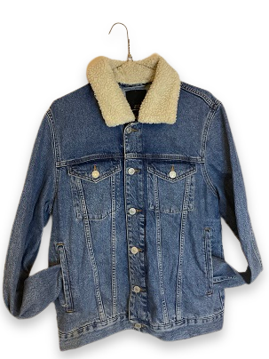 Rubynee Vintage y2k River Island Blue Denim Jackets for Men size M