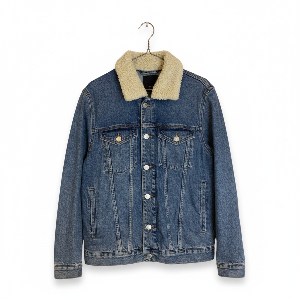 Rubynee Vintage y2k River Island Blue Denim Jackets for Men size M