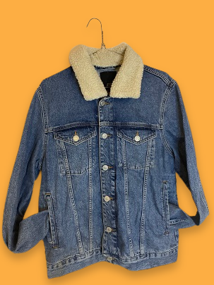 Rubynee Vintage y2k River Island Blue Denim Jackets for Men size M