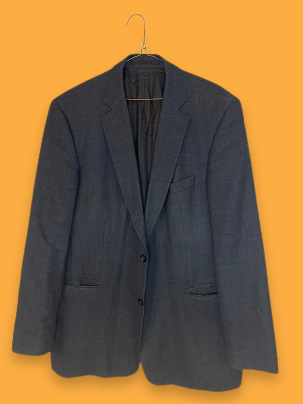 Rubynee Vintage y2k Strellson Grey tailored suit blazers size XXL
