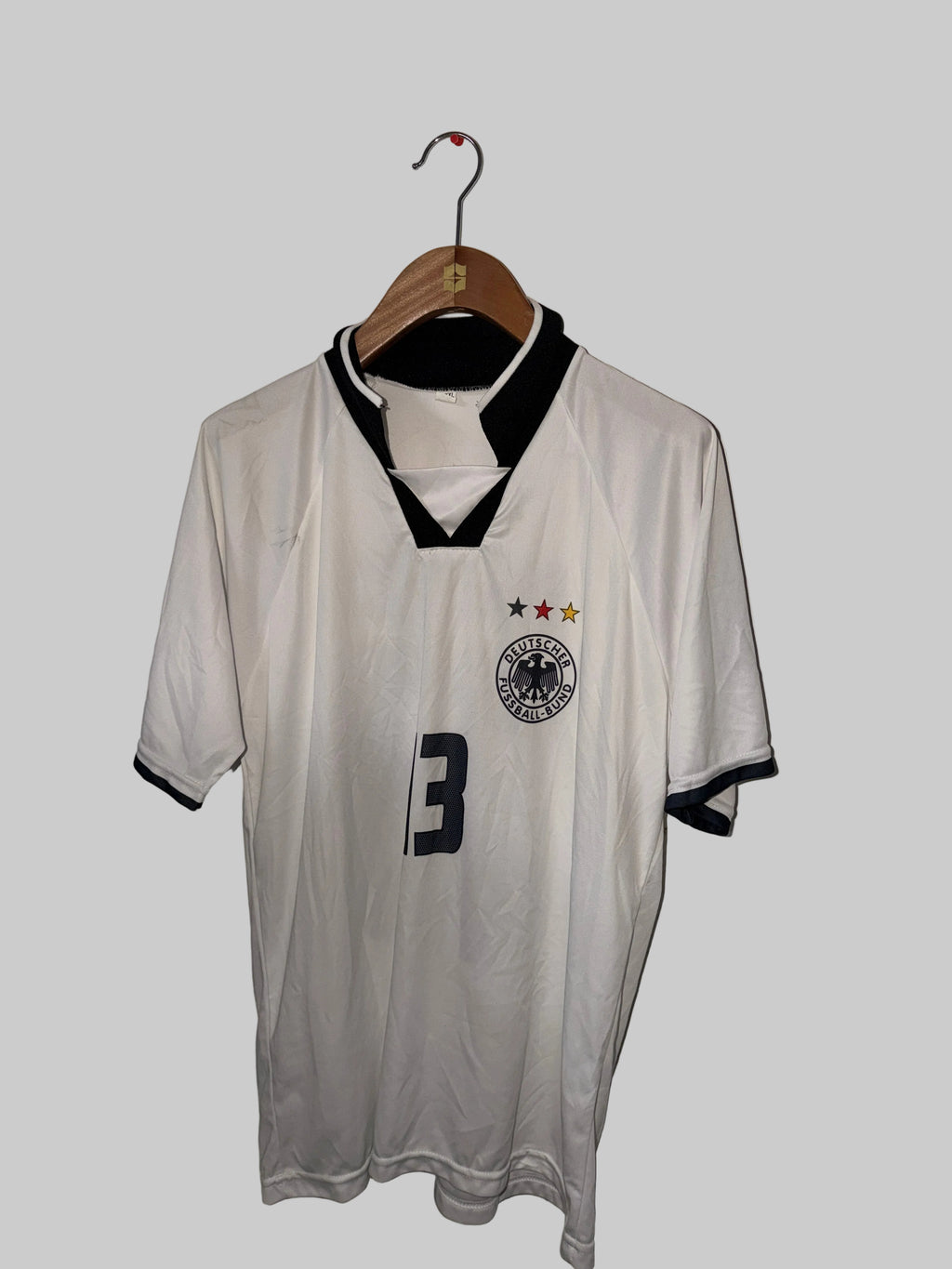 Michael Ballack  Vintage Adidas Germany Home Football Jersey Euro 1996-1998 - Ballack Era Size XXL
