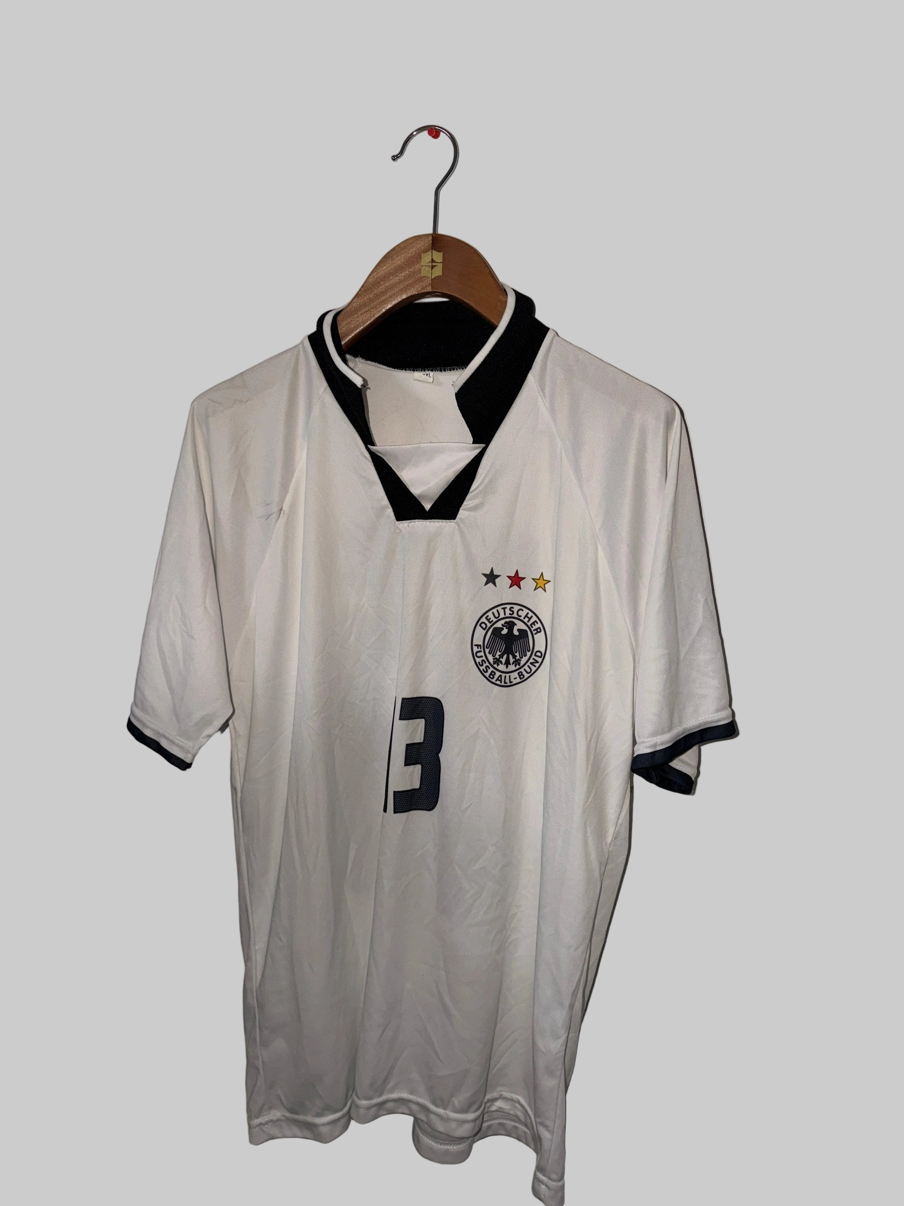 Michael Ballack  Vintage Adidas Germany Home Football Jersey Euro 1996-1998 - Ballack Era Size XXL