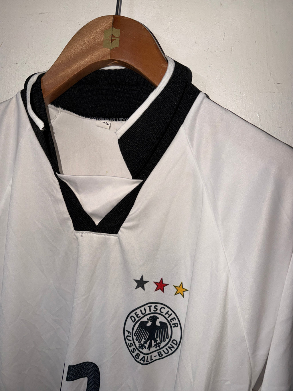 Michael Ballack  Vintage Adidas Germany Home Football Jersey Euro 1996-1998 - Ballack Era Size XXL