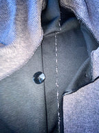 Vintage women light brown Italian velvet coat in XL| L35 W28| SKU 4763