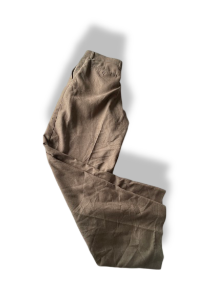 Vintage men's Izod brown straight leg trouser in L| L31 W 32| SKU 4764