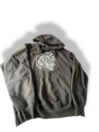 Vintage women's black graphics regular fit hoodie in M| L24 W20| SKU 4765