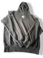 Vintage women's black graphics regular fit hoodie in M| L24 W20| SKU 4765
