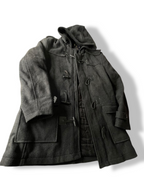 Vintage Simonacci polo life grey wool duffle coat in L| L33 W21| SKU 4766