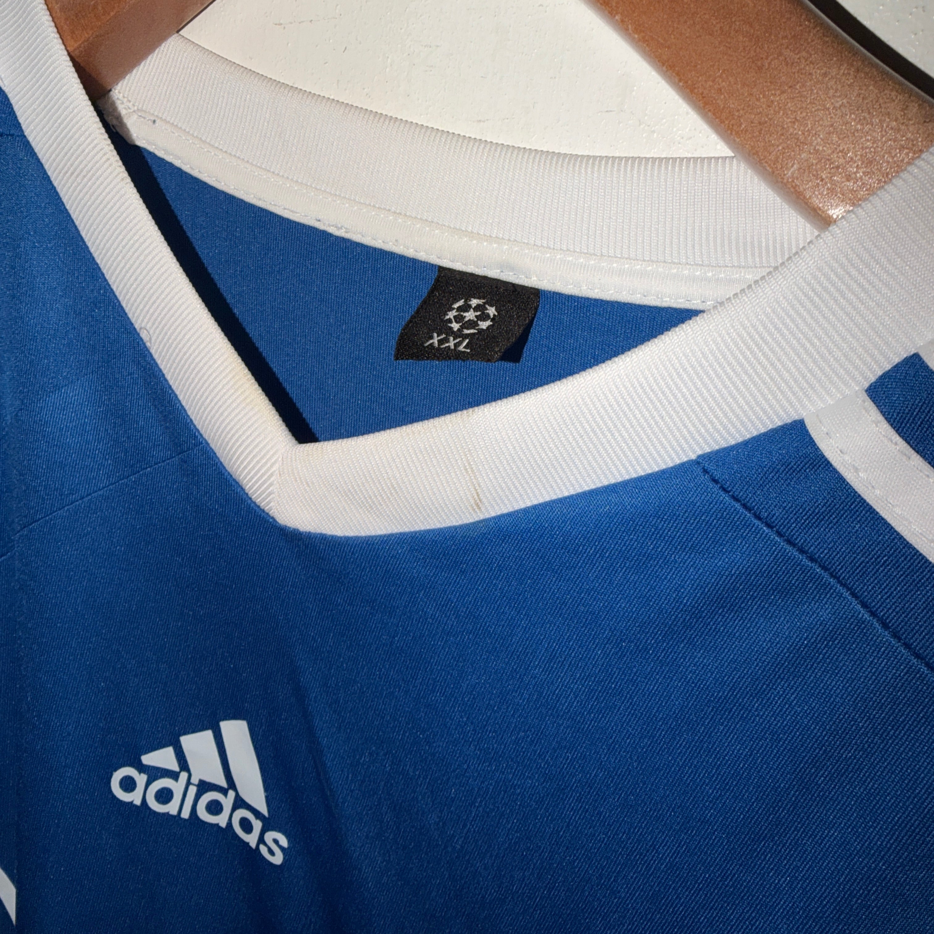 Adidas FC Schalke 04 home jersey from the 2012–2014 SKU 7370 size M