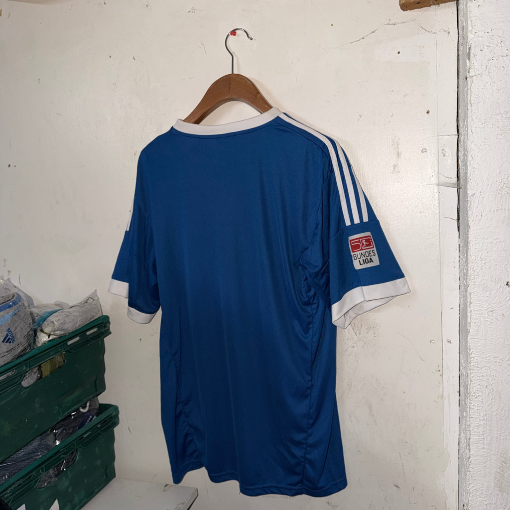 Adidas FC Schalke 04 home jersey from the 2012–2014 SKU 7370 size M