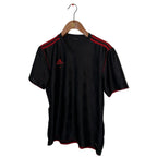 Black male Adidas shirt with red accents size M SKU  7372