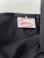 Vintage Eesheta women's black camisole sleeveless top in S| L19 W17|SKU 4774