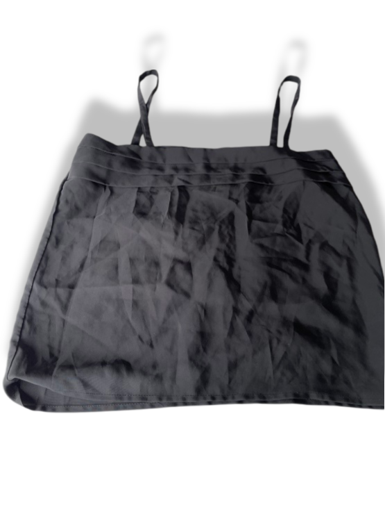 Vintage Eesheta women's black camisole sleeveless top in S| L19 W17|SKU 4774