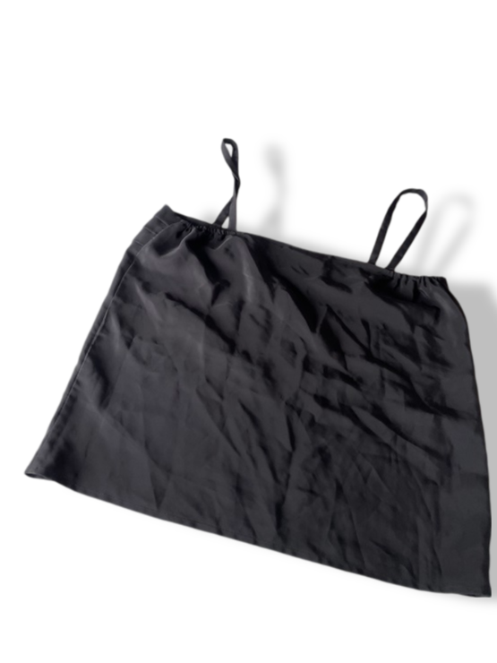 Vintage Eesheta women's black camisole sleeveless top in S| L19 W17|SKU 4774