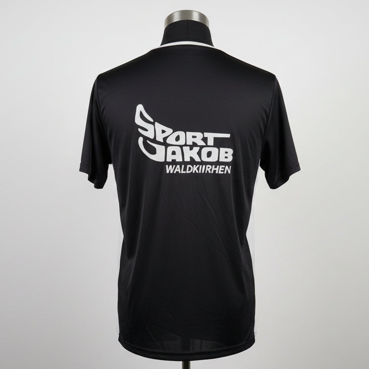 Black adidas football training shirt SKU 7379 size M