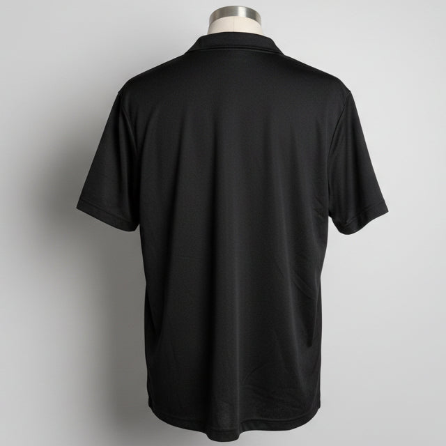 Black Adidas Golf Performance Polo Shirt SKU 7380