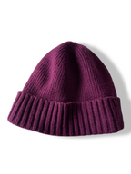 Vintage purple beanie knitted cap| SKU 4779
