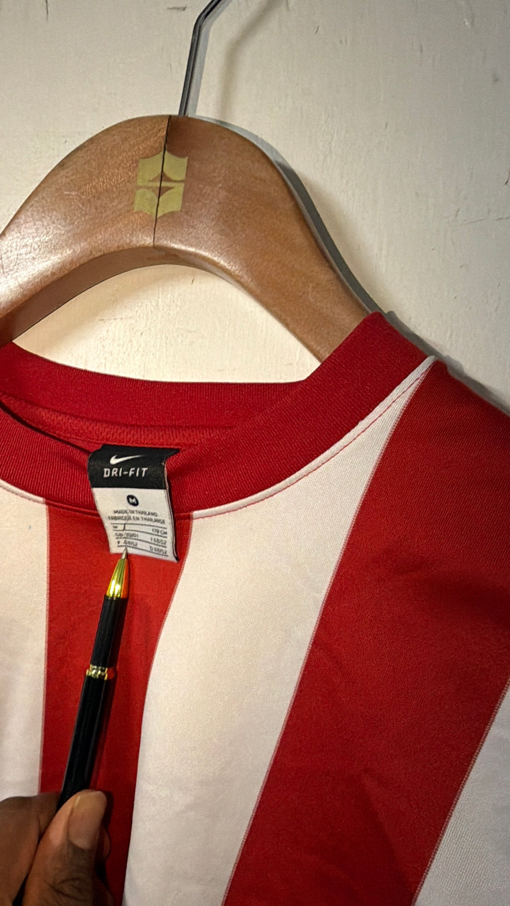 Nike Striped Division football jersey SKU 7386 size M