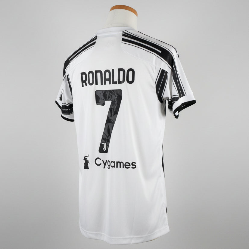 Striped Adidas Juventus home CR7 2020-2021 season SKU 7392 size S