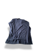 Vintage men's Banana Republic blue long sleeve regulat fit polo shirt in M|L29 W23|SKU 4787