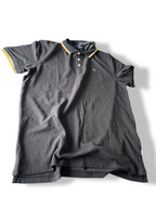 Vintage men's Jack & jones premium blue short sleeve polo shirt in L/XL| L31 W21|SKU 4789