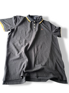 Vintage men's Jack & jones premium blue short sleeve polo shirt in L/XL| L31 W21|SKU 4789