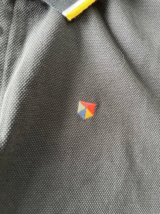 Vintage men's Jack & jones premium blue short sleeve polo shirt in L/XL| L31 W21|SKU 4789