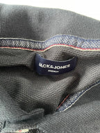 Vintage men's Jack & jones premium blue short sleeve polo shirt in L/XL| L31 W21|SKU 4789