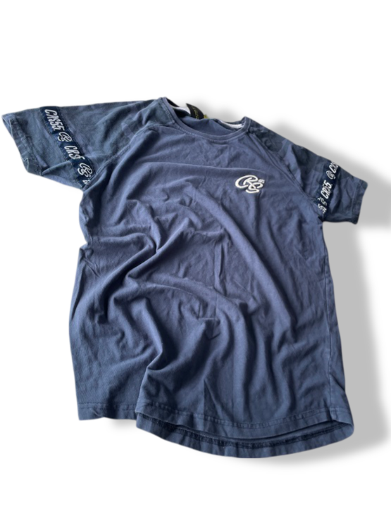 Vintage men's Crosshatch CRS55 print short sleeve tees in M| L29 W19|SKU 4790