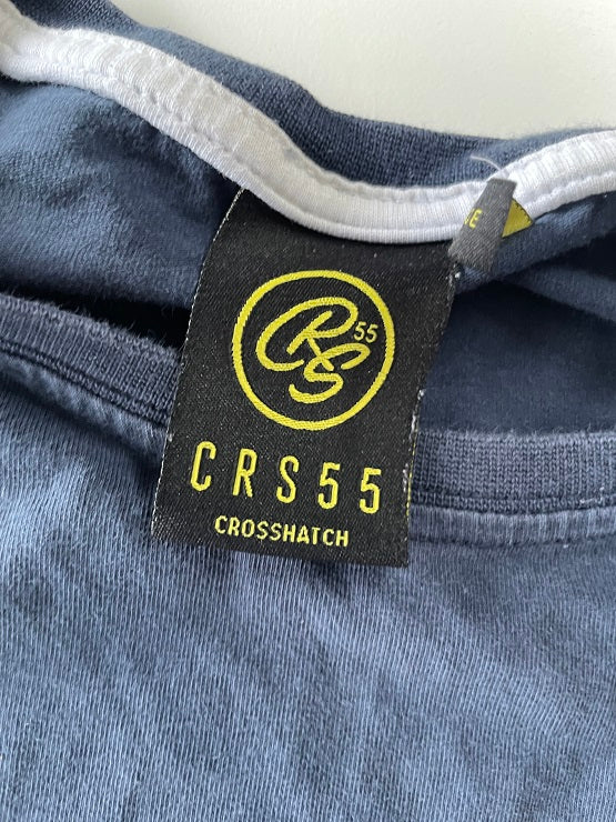 Vintage men's Crosshatch CRS55 print short sleeve tees in M| L29 W19|SKU 4790