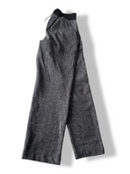 Men's plain grey drawstring waist trouser in M|L25 W25| SKU4791