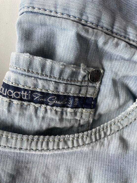 Vintage men's blue Bugatti straight leg jeans in L| L30 W36|SKU 4794