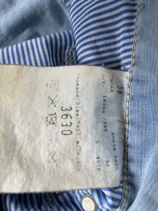 Vintage men's blue Bugatti straight leg jeans in L| L30 W36|SKU 4794