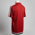 Red adidas Ajax football polo shirt SKU 7400 size M