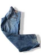 Vintage blue men's Deluxe DNM project jeans in L| L32W36|SKU 4798