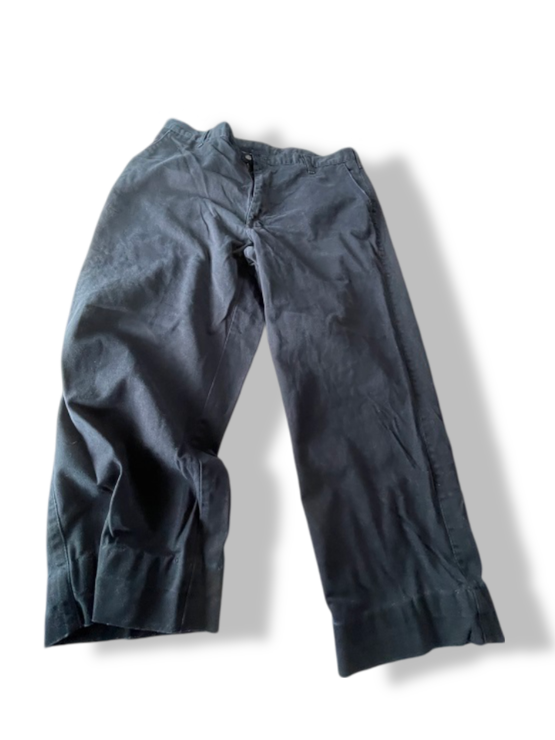 Vintage men's Lee black chino trouser in L| L36 W29| SKU 4799