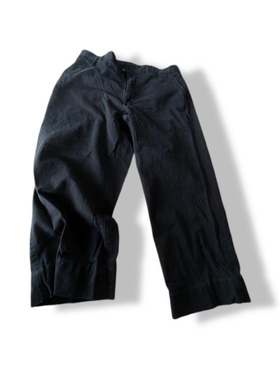 Vintage men's Lee black chino trouser in L| L36 W29| SKU 4799