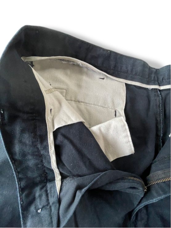 Vintage men's Lee black chino trouser in L| L36 W29| SKU 4799