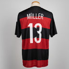 Vintage men Adidas Germany 2014/2015  striped home jersey Thomas Muller 13 SKU 7402 size XL