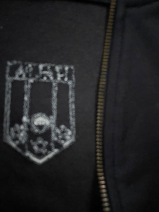 Vintage Puma black full zip wind breaker track top in M/L| L30 W21|SKU 4801