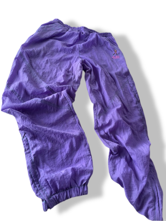 Vintage Alex athletics purple nylon capri pant in 2XL| L32 W36| SKU 4802