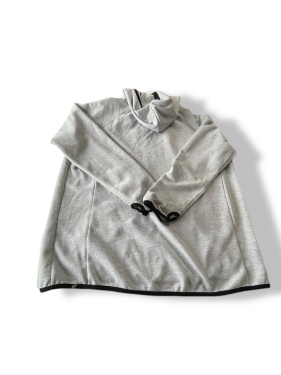 Vintage women's grey full zip hoodie in XL| L27 W24| SKU 4804