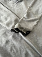 Vintage women's grey full zip hoodie in XL| L27 W24| SKU 4804