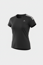 Vintage women black Adidas climacool jersey in 2XL SKU 7412