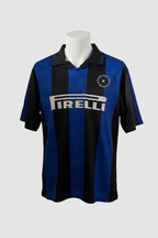 Vintage Inter Milan  2000/2001 Christian Vieri 32 home blue Jersey SKU 7416