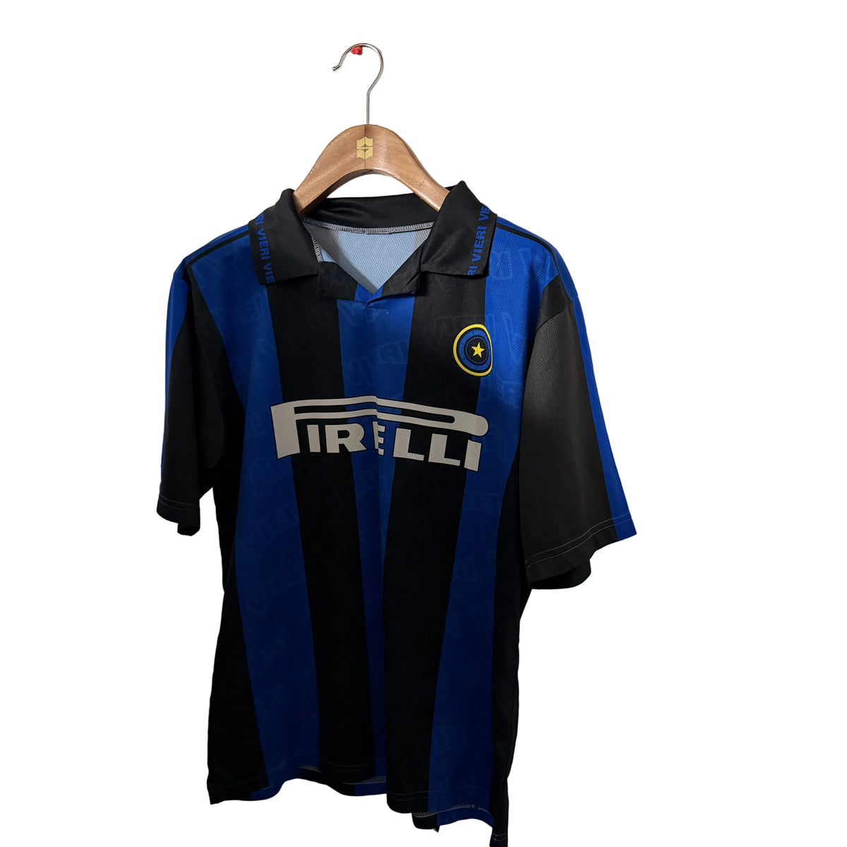 Vintage Inter Milan  2000/2001 Christian Vieri 32 home blue Jersey SKU 7416